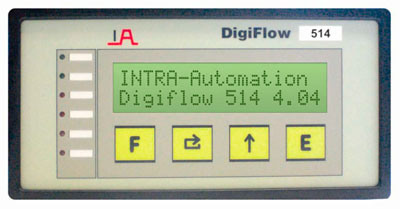 Nivåställ (Digiflow 514 - Microprocessor Controlled Flow Indicator–Integrator)-image