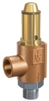 861  av rödgods, vinkeltyp, gängad DN 1/4" till 1/2"-image